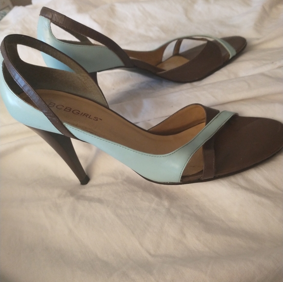 BCBG Girls Open Toe Heels - Picture 5 of 6